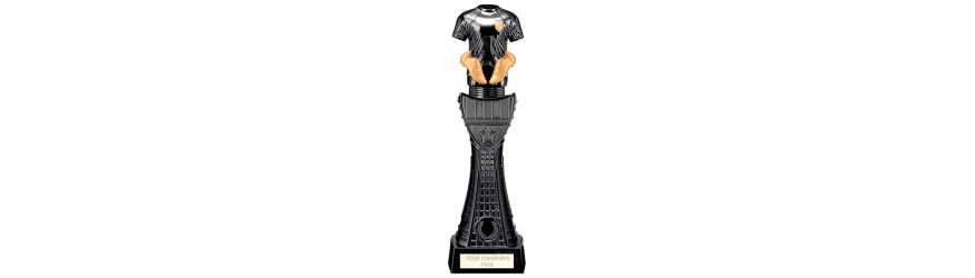 BLACK VIPER STRIP TOWER RESIN TROPHY - 3 SIZES - 25.5CM - 32CM BLACK VIPER STRIP TOWER RESIN TROPHY - 3 SIZES - 25.5CM - 32CM
